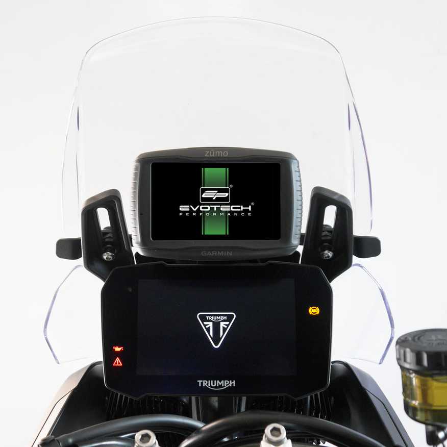 Triumph タイガー 850/900 Garmin用ナビマウント Evotech Performance_2