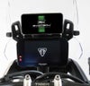 Triumph タイガー 850/900 スクリーンサポートフレーム装着型SPコネクト対応スマートフォンマウント Evotech Performance_2
