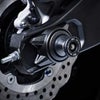 Yamaha MT-07 (13-) / XSR700 (16-) フロントアクスルスライダー / パッドドックスタンドボビン キット Evotech Performance_4