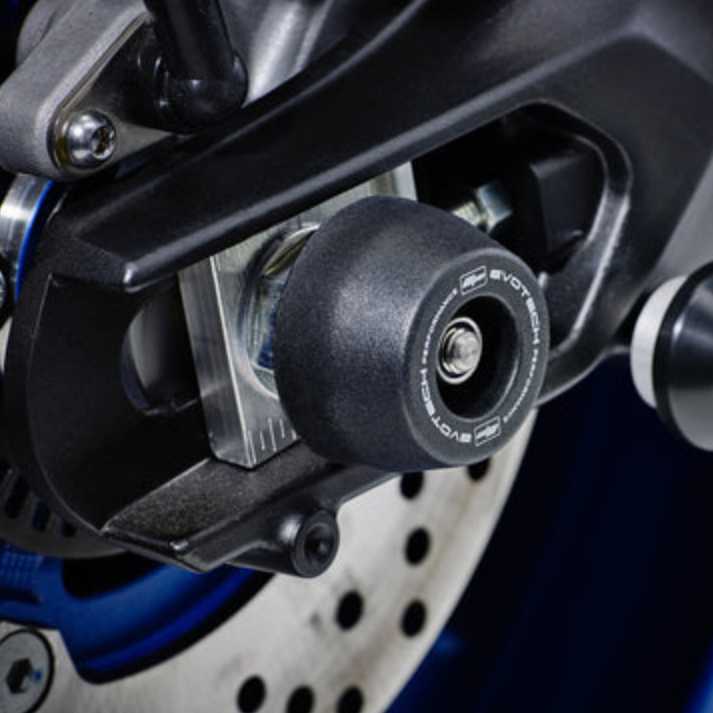 Yamaha MT-09/SP (17-20) リアアクスルスライダー(スピンドルボビン) Evotech Performance_1