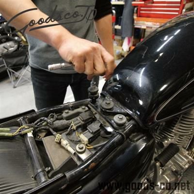 SR400/500 (78-08年) グッズ シートラバースペーサー GOODS(グッズ