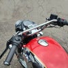 ロイヤルエンフィールド クラシック 350/ブリット 350 ブレース付きハンドルバー 740mm巾 Hitchcocks Motorcycles_1