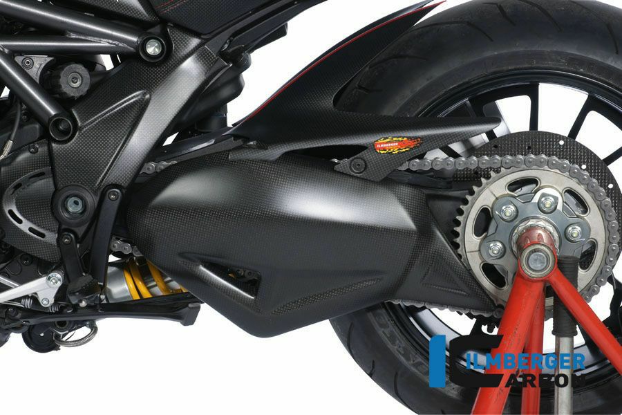 Ducati DIAVELイルムバーガー ドライカーボン スイングアームカバー ILMBERGER スイングアームカバー DUCATI DIAVEL 1200
