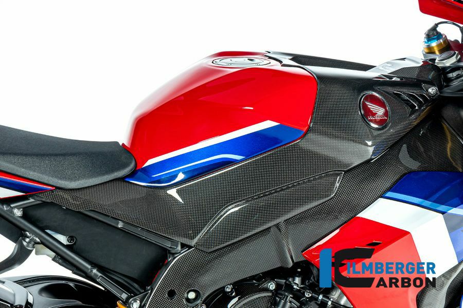 ILMBERGER タンクカバーインサート (右側) グロス仕上げ HONDA