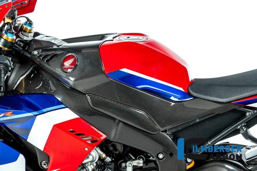 ILMBERGER タンクカバーインサート (左側) グロス仕上げ HONDA
