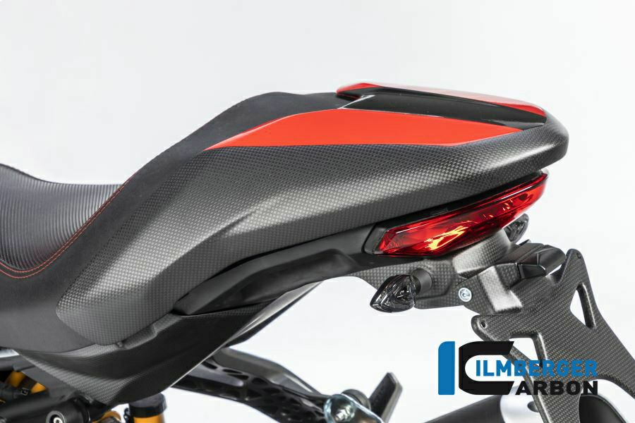 ILMBERGER タンデムシートカバー マット仕上げ DUCATI Monster 1200