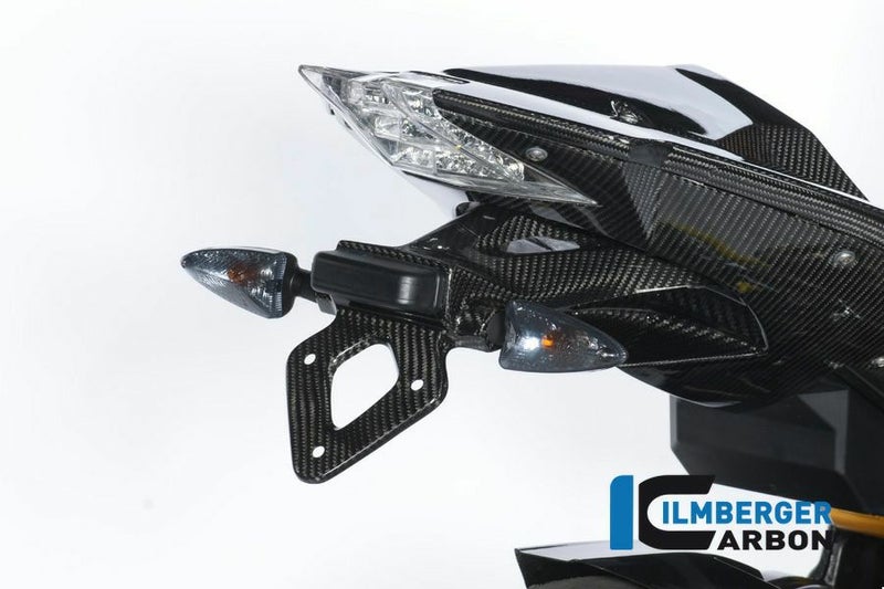 ILMBERGER ナンバープレートホルダー BMW S1000R (14-) / S1000RR (09-18)公道走行仕様車 / HP4 (12-)_1
