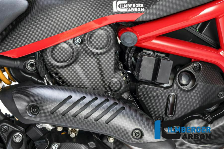 ILMBERGER バーチカル カムベルトカバー マット仕上げ DUCATI Monster