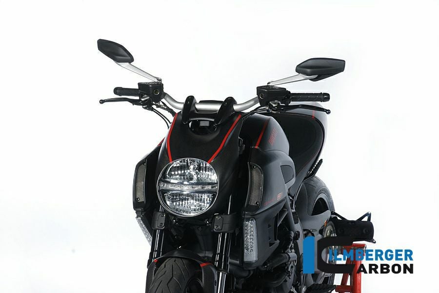 ILMBERGER ヘッドライトカバー DUCATI DIAVEL 1200