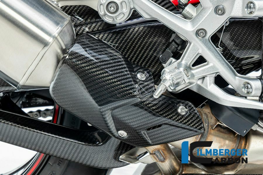 ル*ポ様 S1000R S1000RR イルムバーガー カーボンマフラーガード ILMBERGER マフラー/サイレンサープロテクター BMW S1000R / S1000RR