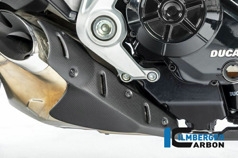 ILMBERGER ラジエーターカバー (右側) マット仕上げ DUCATI XDiavel/S