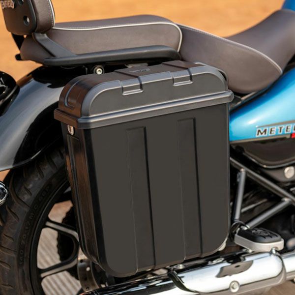 【新品未使用】ロイヤルエンフィールド　メテオ350 サイドバッグサポート Amazon | Artudatech サイドバッグサポート バイク用 ロイヤルエン