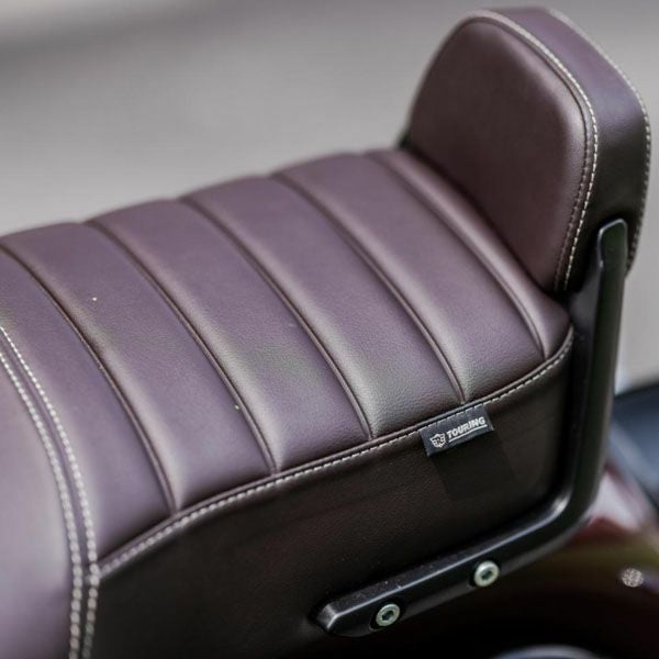 【純正】ロイヤルエンフィールド クラシック350/ブリット350 ツーリング デュアルシート ブラウン RoyalEnfield_1