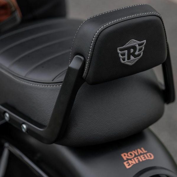 【純正】ロイヤルエンフィールド ブリット350 パッセンジャーバックレストブラック Royal Enfield_1