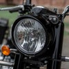 【純正】ロイヤルエンフィールド クラシック350/ビレット350 ヘッドライトベゼル ストリームライン ブラック Royal Enfield_1