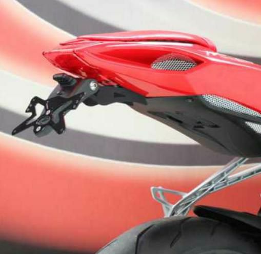 EVOTECH ナンバープレートホルダー フェンダーレスキット MV AGUSTA F3 (12-16)/ F3 800 (17-18)_1