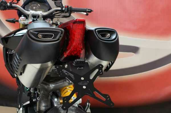 EVOTECH ナンバープレートホルダー フェンダーレスキット APRILIA DORSODURO 750 (13-17) / DORSODURO 1200 (11-13) / DORSODURO 900_2