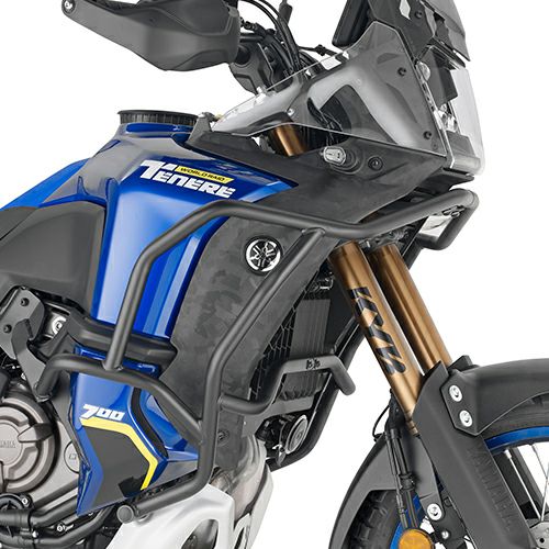 テネレ700 (22-24) エンジンガード ブラック ジビ | バイクカスタム