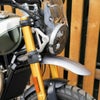 トライアンフ スクランブラー400X アップフロントフェンダー  Triumph_2