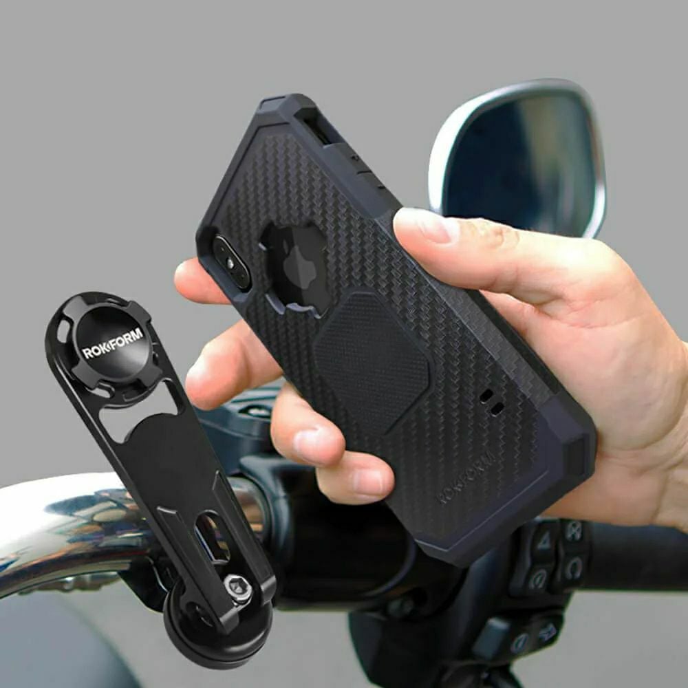 セール】ROKFORM バイク スマホホルダー ステムマウント | バイク