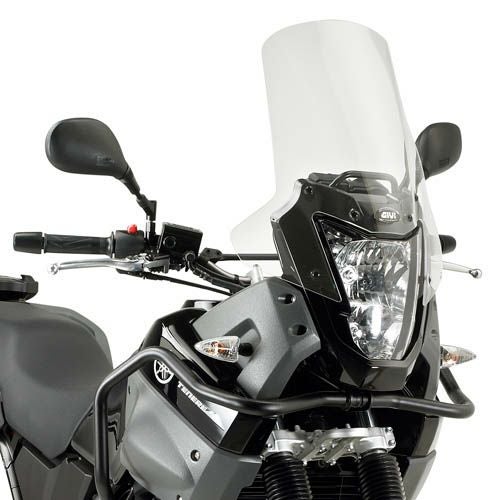 XT660Z Tenere(テネレ) 08-16 ウインドスクリーン 40x42 クリア GIVI