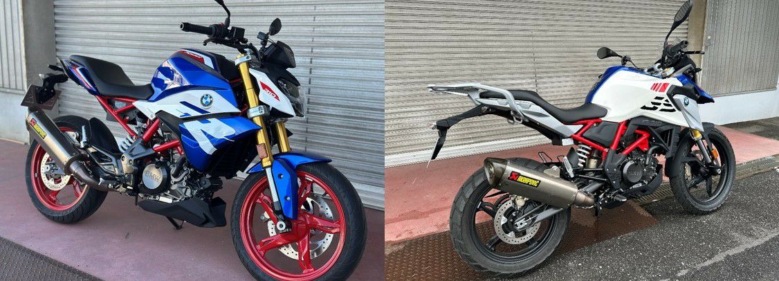 BMW G310R/GS 24-25 フルエキゾーストマフラー レーシングライン