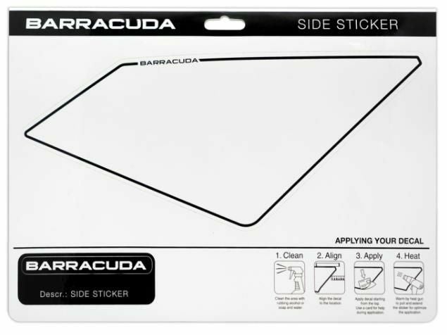 BARRACUDA サイドナンバープレート Suzuki GSX-8S (2023-)