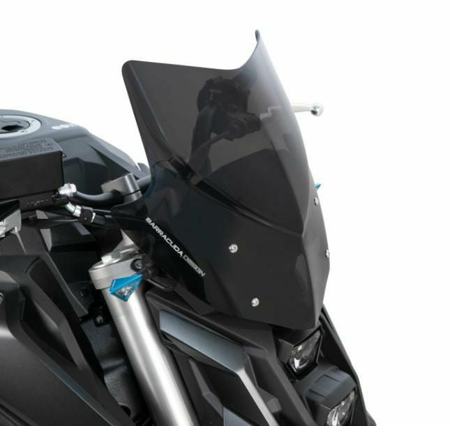バラクーダ　Barracuda ウインドシールド　スクリーン　GSR750用 BARRACUDA スクリーン AEROSPORT スモーク Suzuki GSX-S950/1000 (2022-)