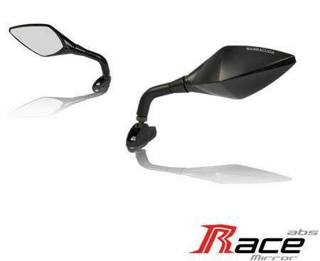 BARRACUDA(バラクーダモト) ミラー EGO RACE 左右セット カーボンルック