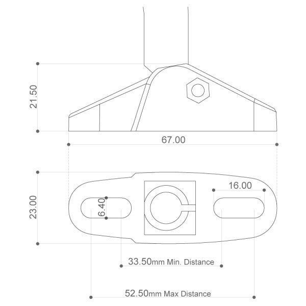 BARRACUDA ミラー EGO RACE 左右セット カーボン