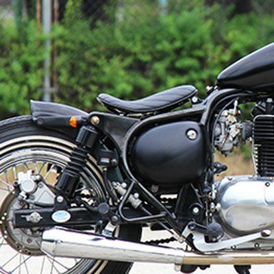 Estrella バイクシート カワサキ（Kawasaki） 在庫あり Kawasaki純正 J53066-0403-13E レトロ