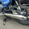 ロイヤルエンフィールドスーパーメテオ650 エンフィールドプレシジョンステンレススリップオンマフラー ショートポリッシュ Hitchcoks Motorcycle_1