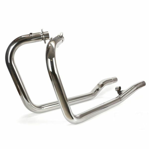 ロイヤルエンフィールドスーパーメテオ650 フリーフローエキゾーストパイプ ポリッシュ Hitchcoks Motorcycle_1