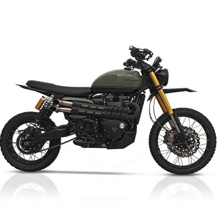 トライアンフ スクランブラー1200 フロントフェンダー マッドガード