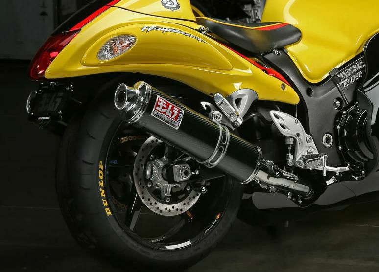 新型隼　gsx1300 usヨシムラサイレンサー フルエキ ヨシムラが Hayabusa（21-23）用フルエキ「機械曲 R-11Sq R チタン