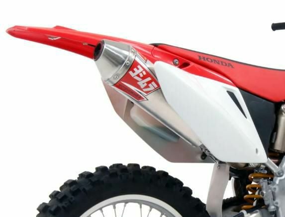 未使用 ホンダ CRF250R 2005年 純正アルミサブフレーム USヨシムラ RS-2 フルシステムマフラー Honda CRF250R (2004-2005