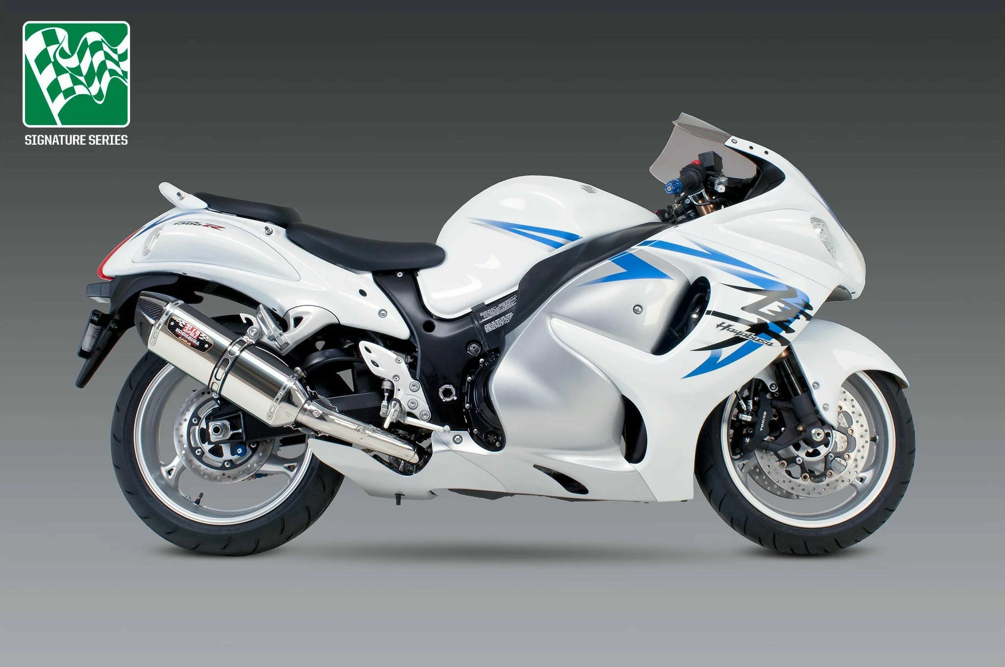 USヨシムラ R-77 スリップオンマフラー Suzuki Hayabusa (2008-2020)
