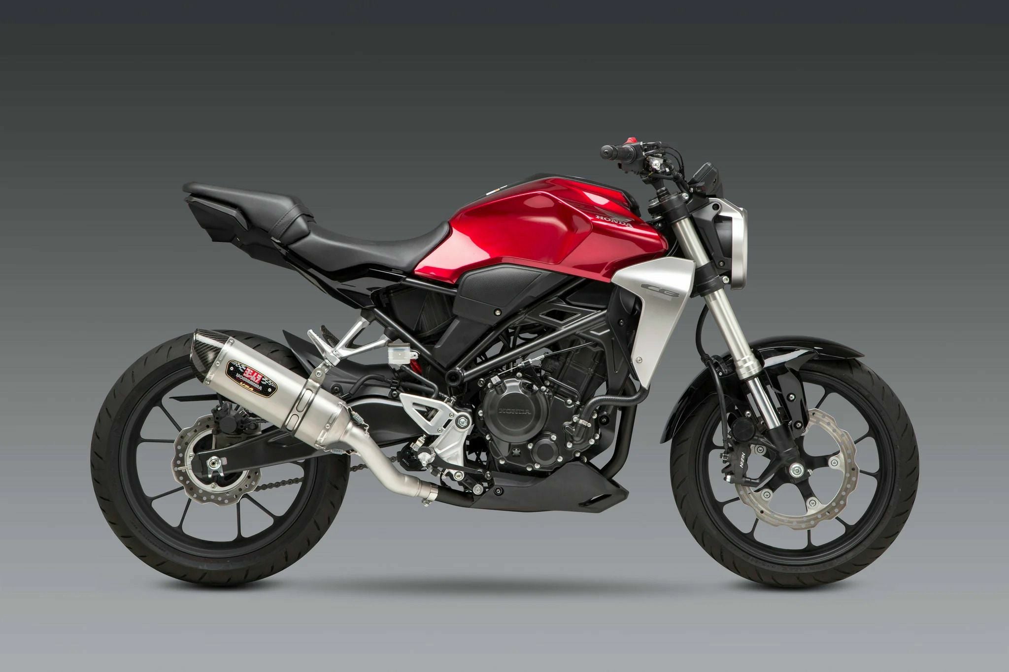 USヨシムラ R-77 スリップオンマフラー Honda CB300R (2019-2021)