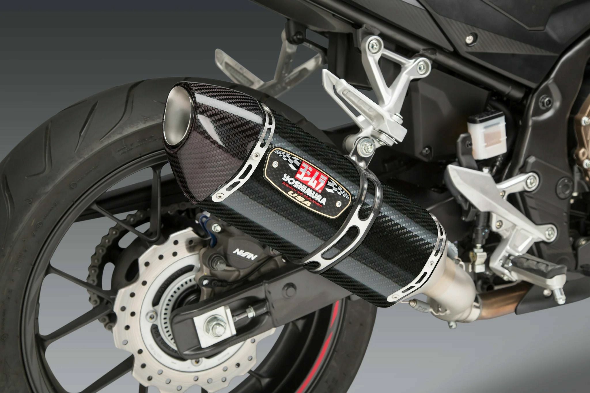 CBR1000RR/ABS 08-11 R-77 カーボン スリップオンマフラー レース
