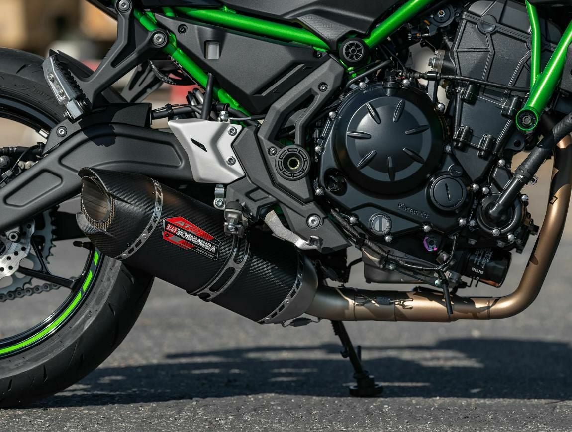 USヨシムラ AT2 フルシステムマフラー KAWASAKI NINJA650 / Z650 (2017