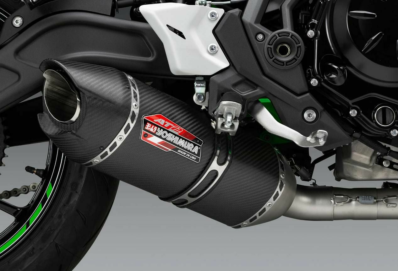 USヨシムラ AT2 フルシステムマフラー KAWASAKI NINJA650 / Z650 (2017