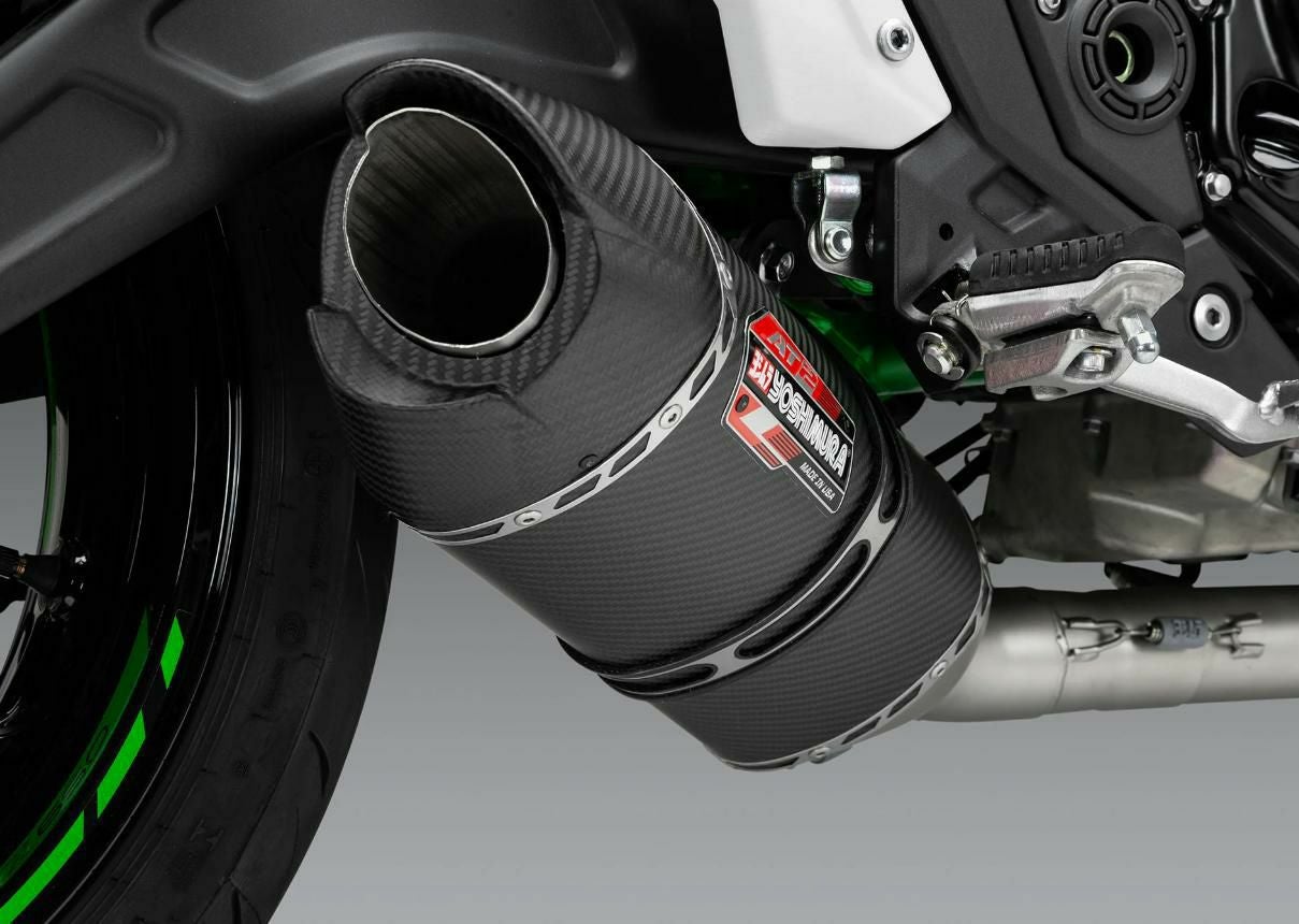 USヨシムラ AT2 フルシステムマフラー KAWASAKI NINJA650 / Z650 (2017