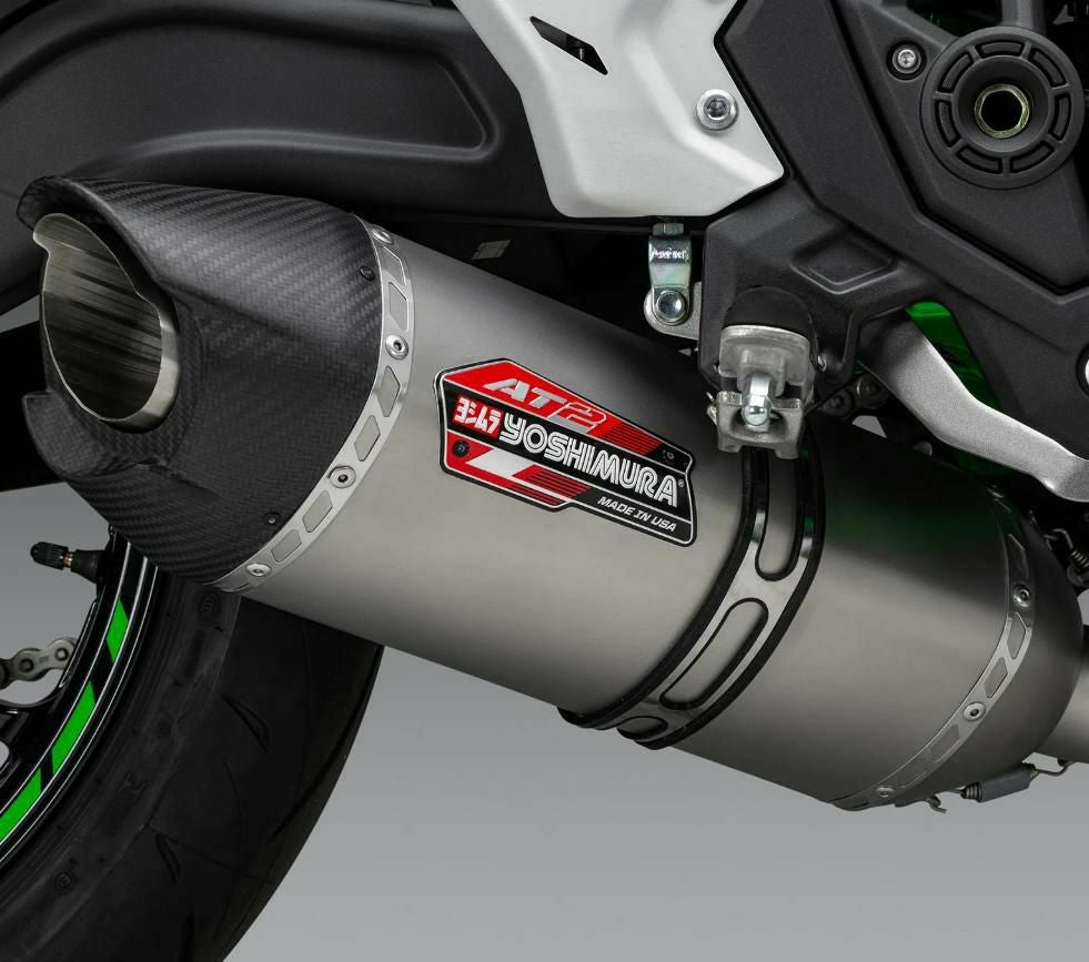 USヨシムラ AT2 フルシステムマフラー KAWASAKI NINJA650 / Z650 (2017