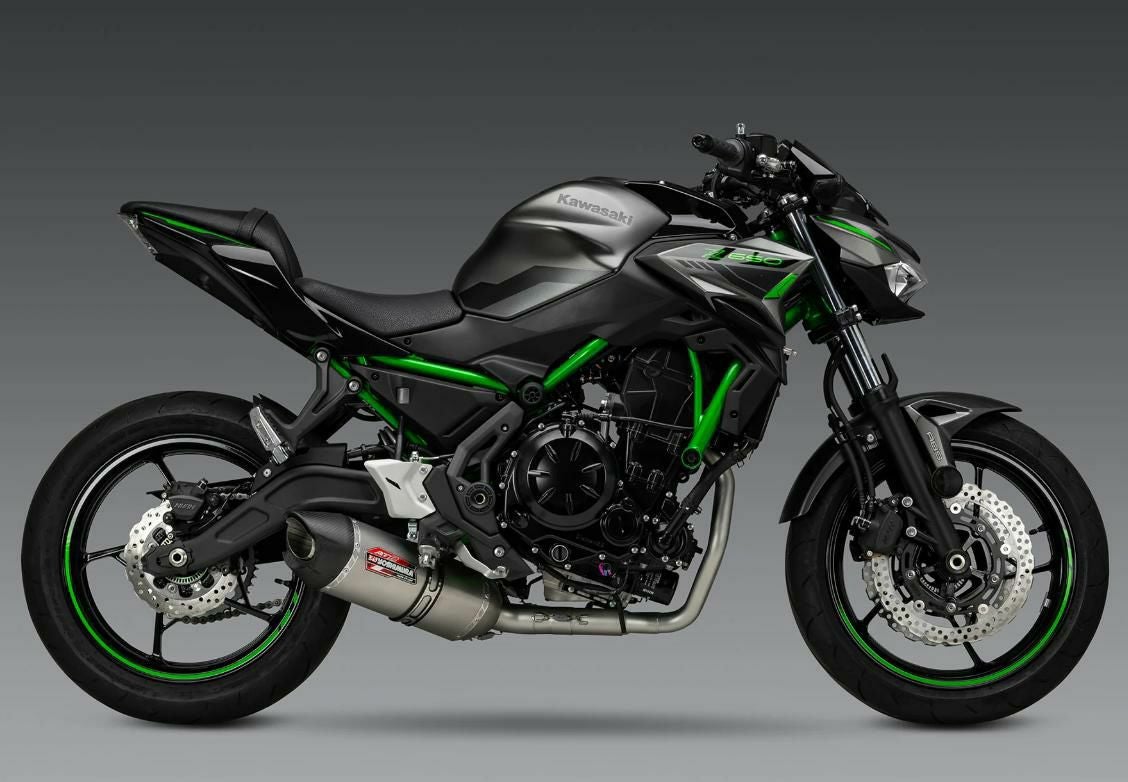 USヨシムラ AT2 フルシステムマフラー KAWASAKI NINJA650 / Z650 (2017