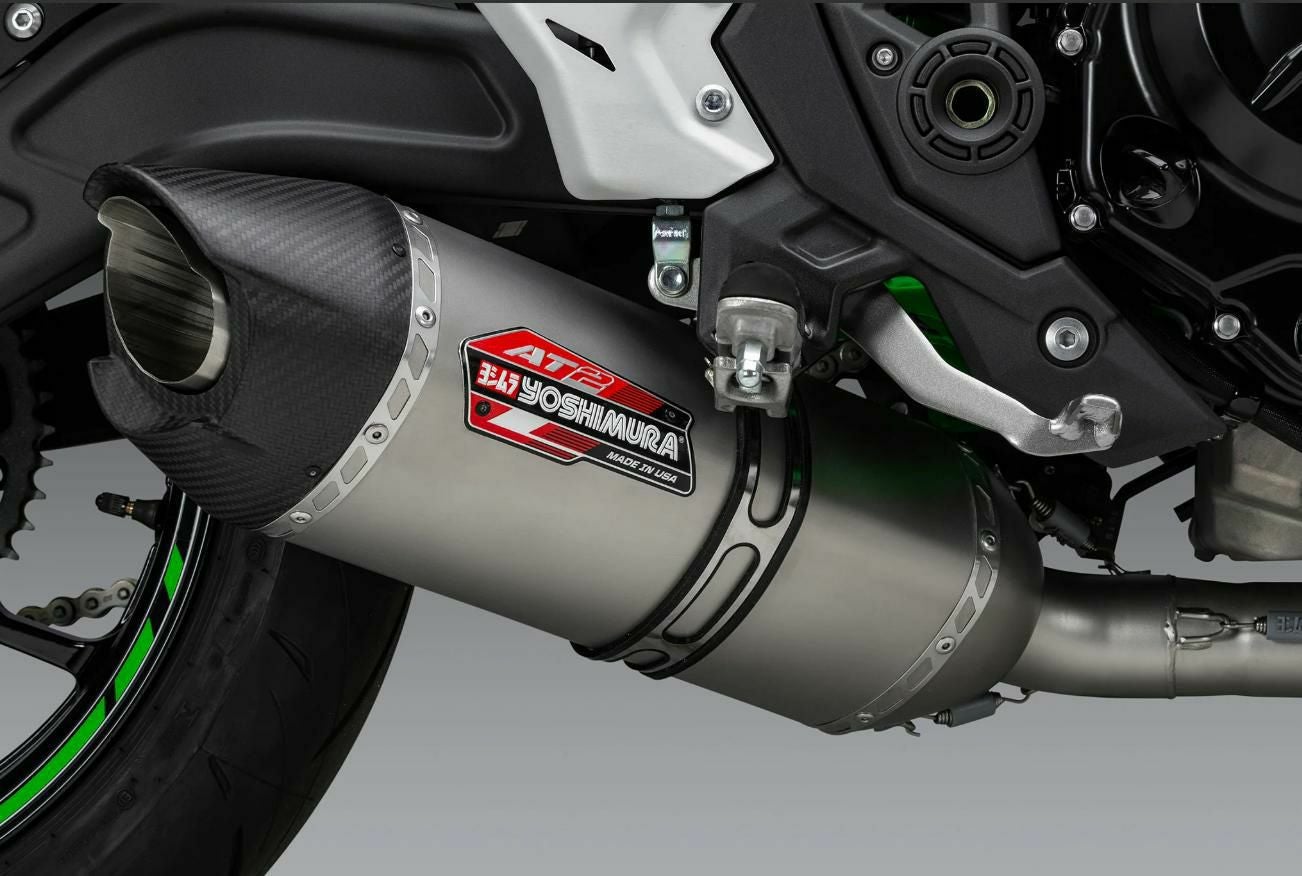 USヨシムラ AT2 フルシステムマフラー KAWASAKI NINJA650 / Z650 (2017