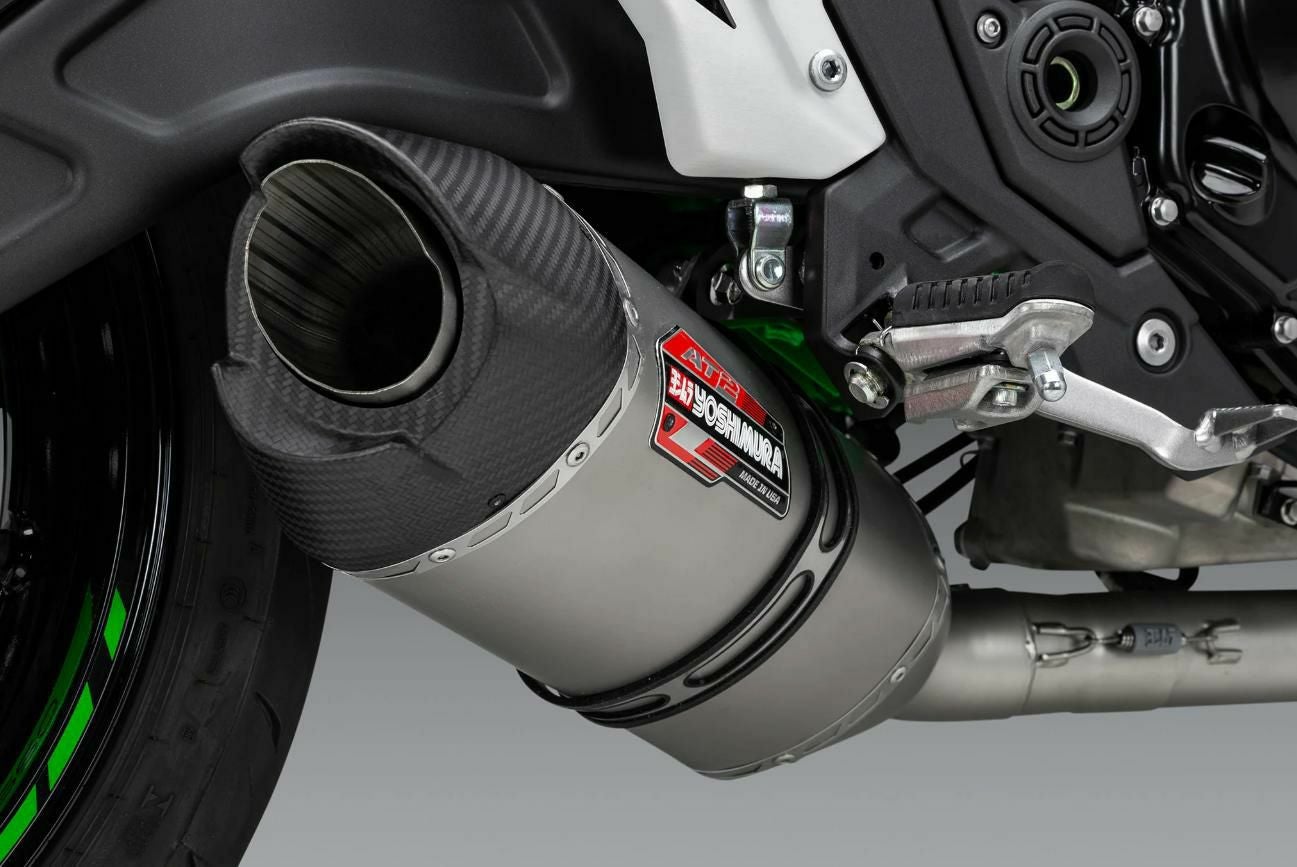USヨシムラ AT2 フルシステムマフラー KAWASAKI NINJA650 / Z650 (2017