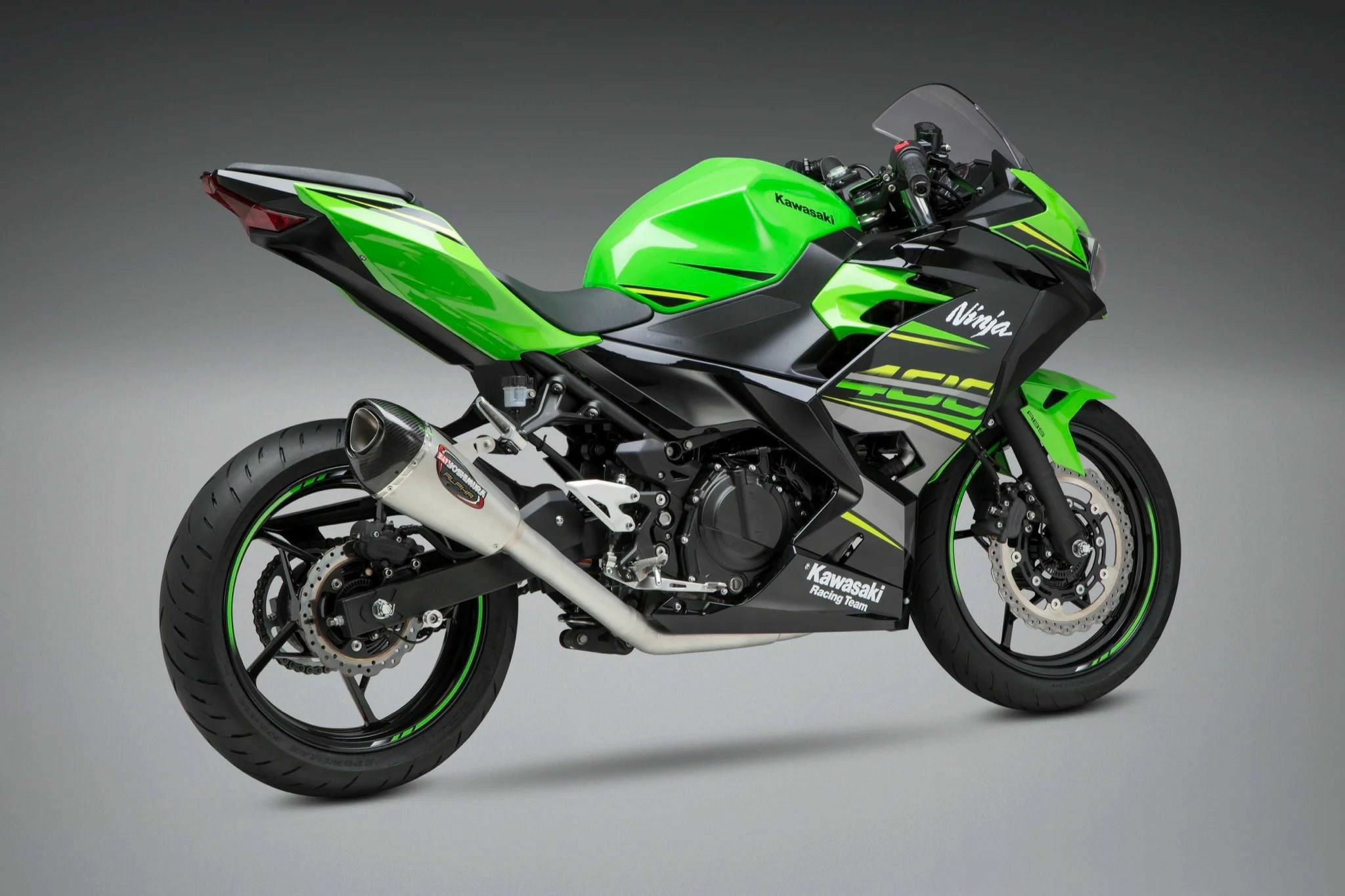 USヨシムラ Alpha T フルシステムマフラー Kawasaki Ninja 400 (2018