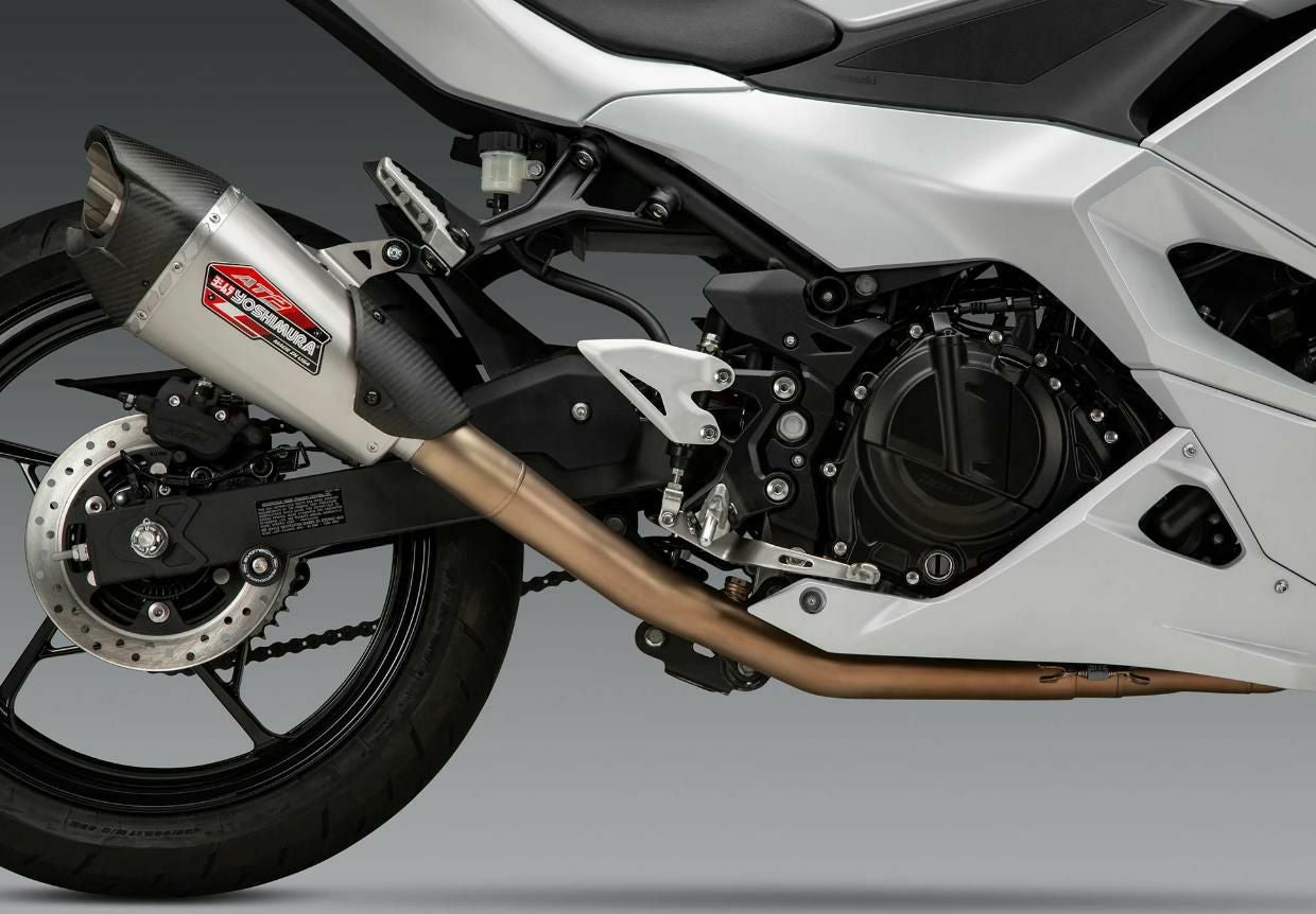 USヨシムラ AT2 フルシステムマフラー KAWASAKI NINJA 500 / Z500