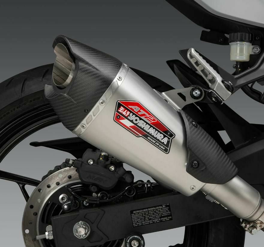 USヨシムラ AT2 スリップオンマフラー KAWASAKI NINJA 500 / Z500 (2024)