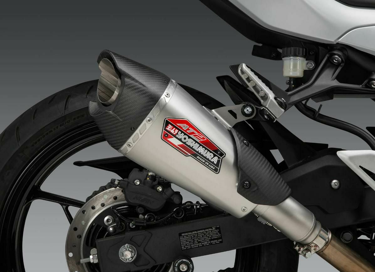 USヨシムラ AT2 スリップオンマフラー KAWASAKI NINJA 500 / Z500 (2024)